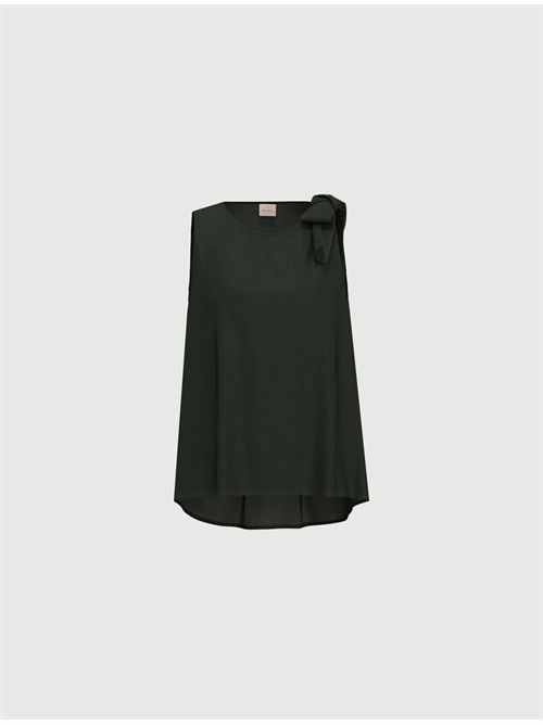 Top in mussola con fiocco EMME MARELLA | EMMGALLI052/004